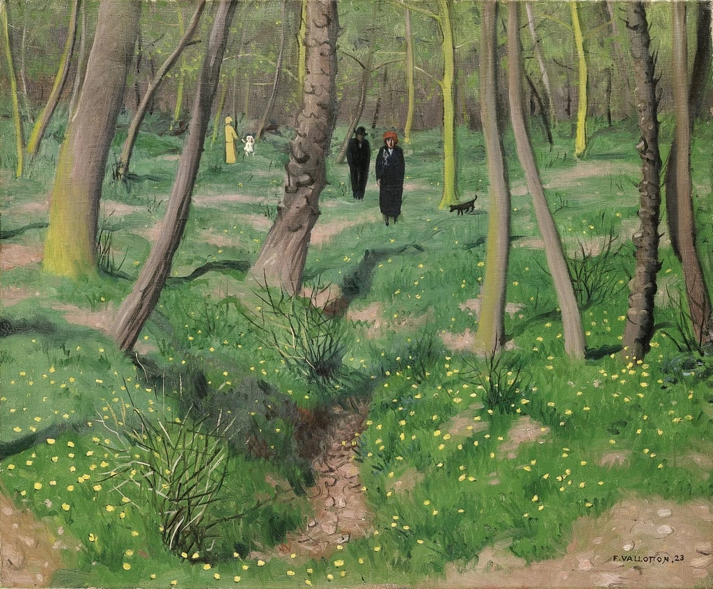 Sottobosco in primavera, 1923